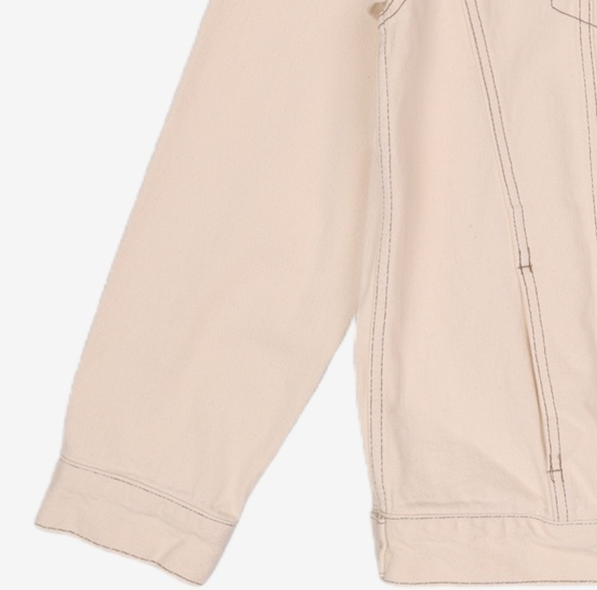 86로드(86ROAD) 2725 washing denim jacket cream