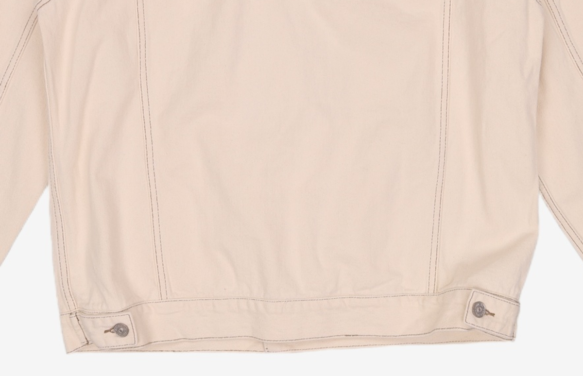 86로드(86ROAD) 2725 washing denim jacket cream