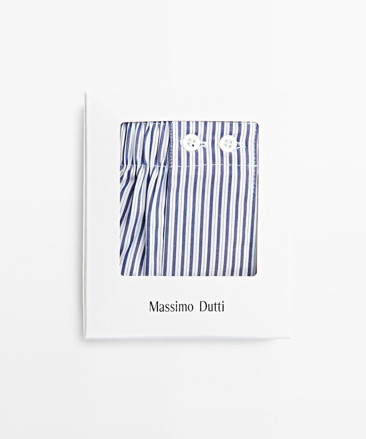마시모두띠(MASSIMO DUTTI) 100% 코튼 스트라이프 팬티