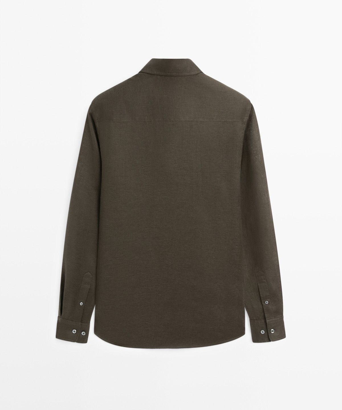 마시모두띠(MASSIMO DUTTI) 100% 린넨 레귤러핏 셔츠
