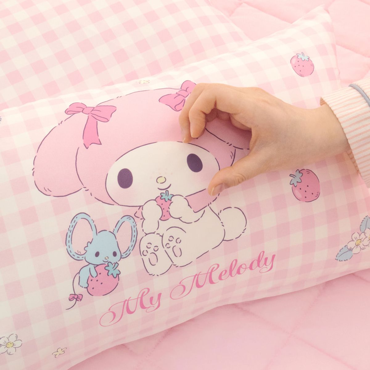나라홈데코(NARAHOMEDECO) 산리오 마이멜로디 마이크로아동베개 티니체크