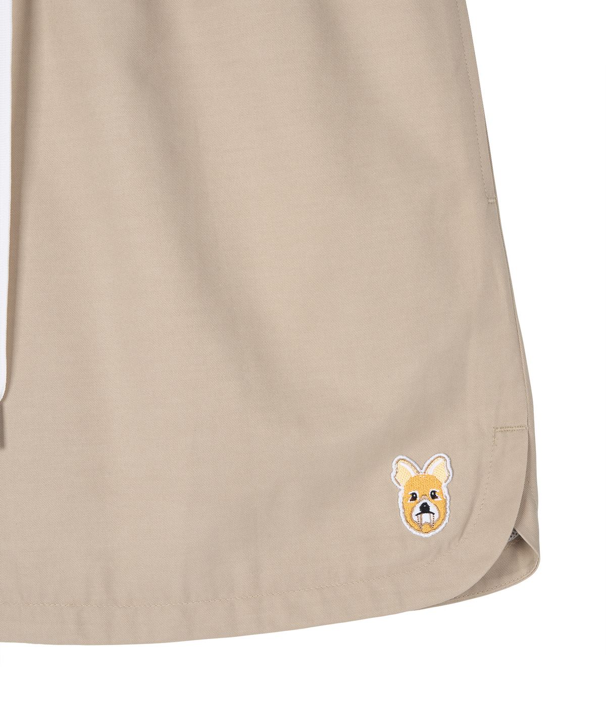 고라미스(GORAMIS) 고라니 페이스 숏팬츠 [BEIGE]