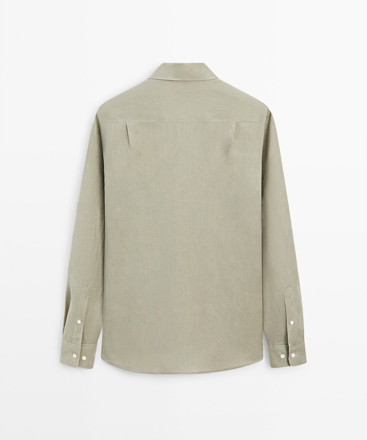마시모두띠(MASSIMO DUTTI) 100% 엑스트라 파인 린넨 레귤러핏 셔츠