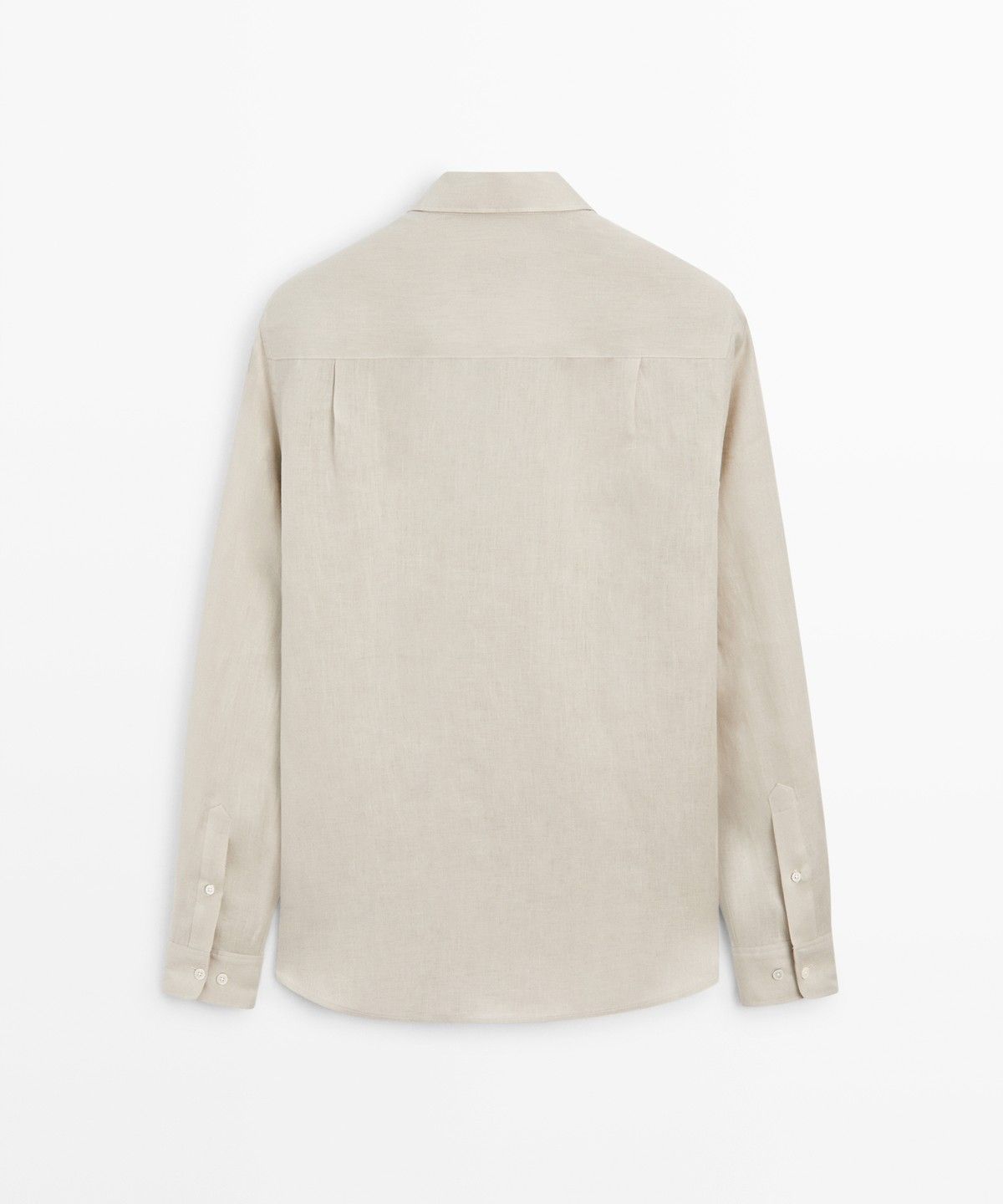 마시모두띠(MASSIMO DUTTI) 100% 엑스트라 파인 린넨 레귤러핏 셔츠