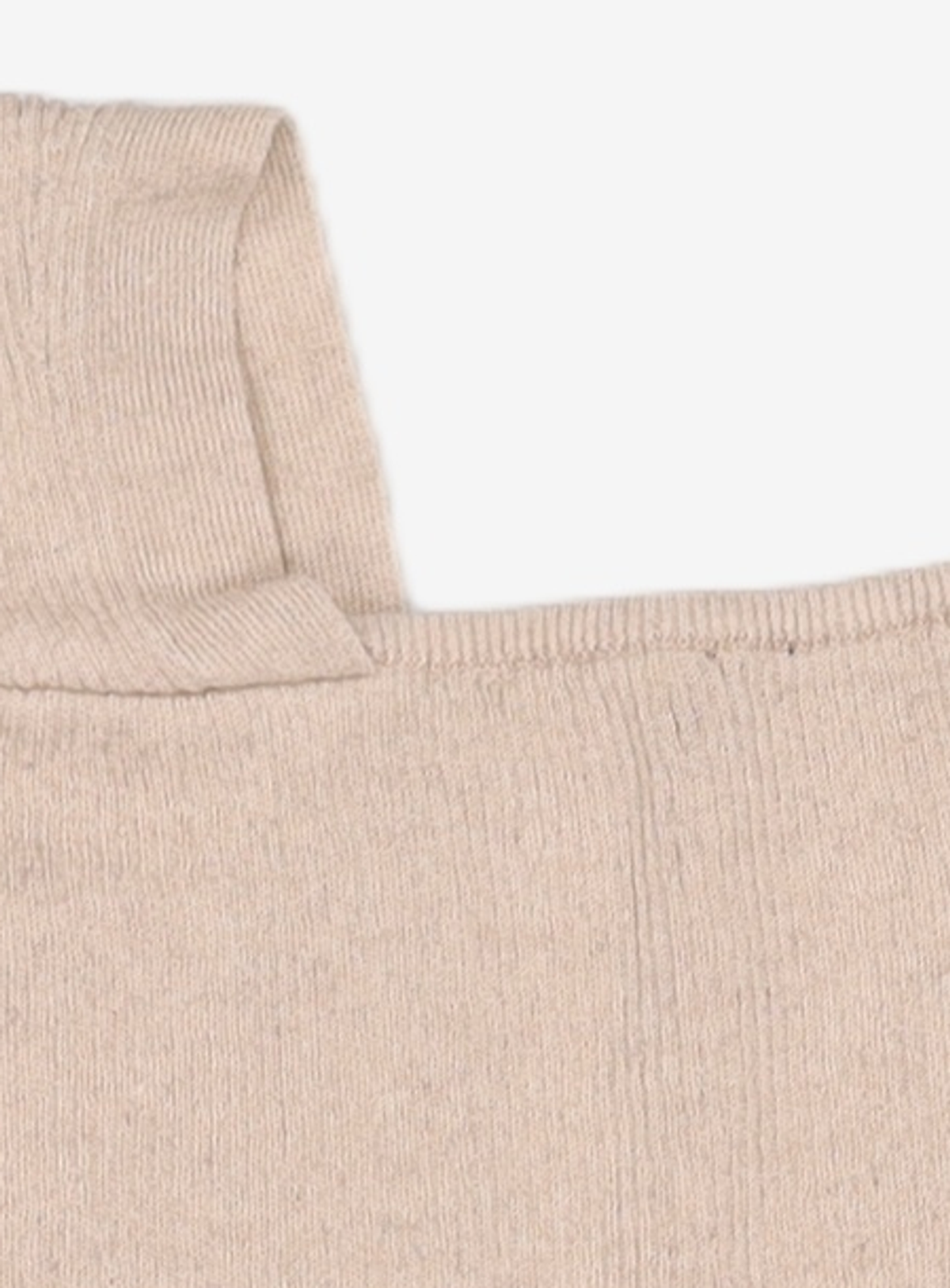 다이애그널(DIAGONAL) ONE OFF SHOULDER HALF KNIT (white)
