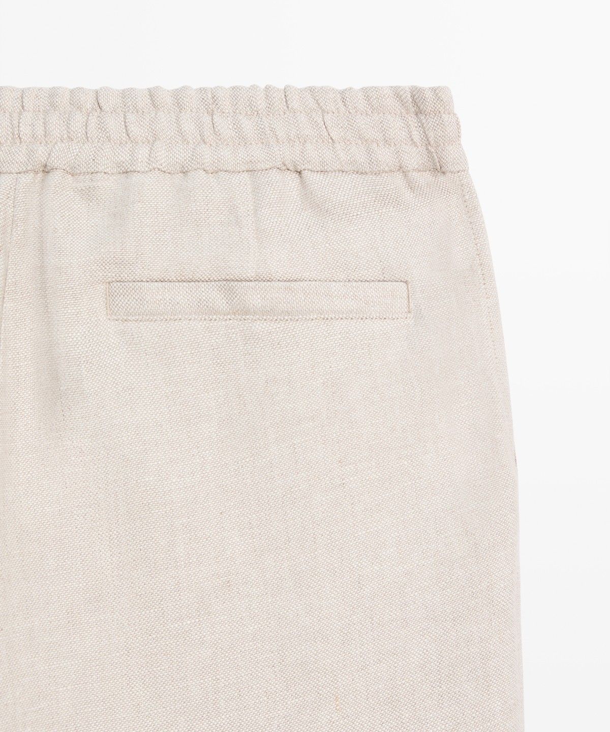 마시모두띠(MASSIMO DUTTI) 100% 린넨 구조 팬츠