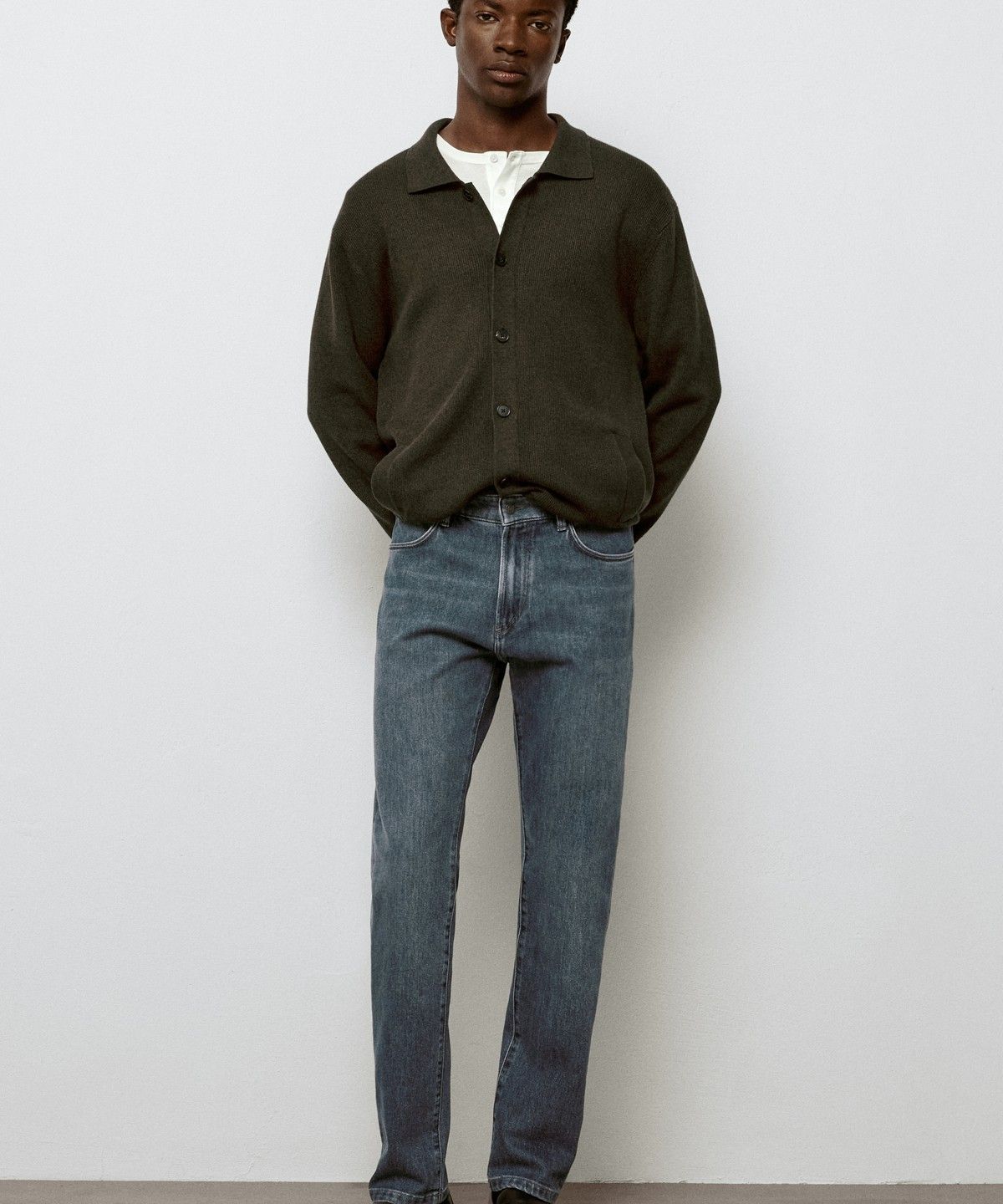 마시모두띠(MASSIMO DUTTI) 엔자이매틱 테이퍼드 핏 진