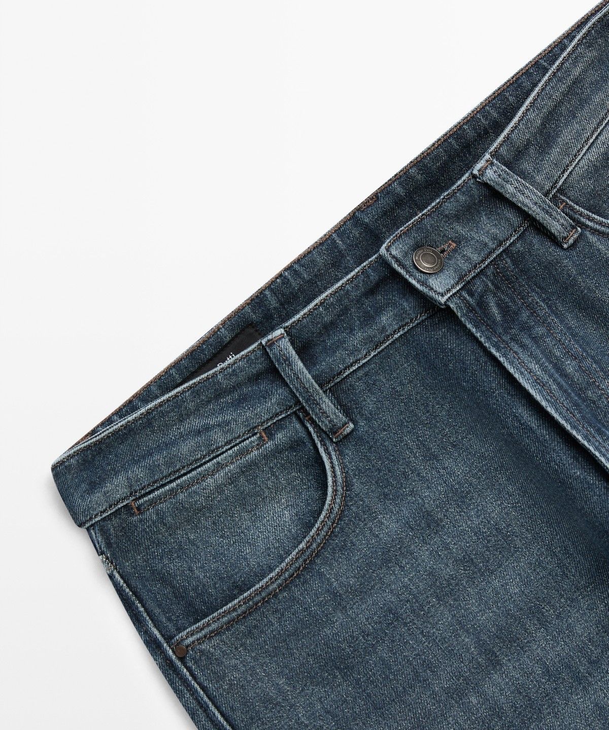마시모두띠(MASSIMO DUTTI) 엔자이매틱 테이퍼드 핏 진