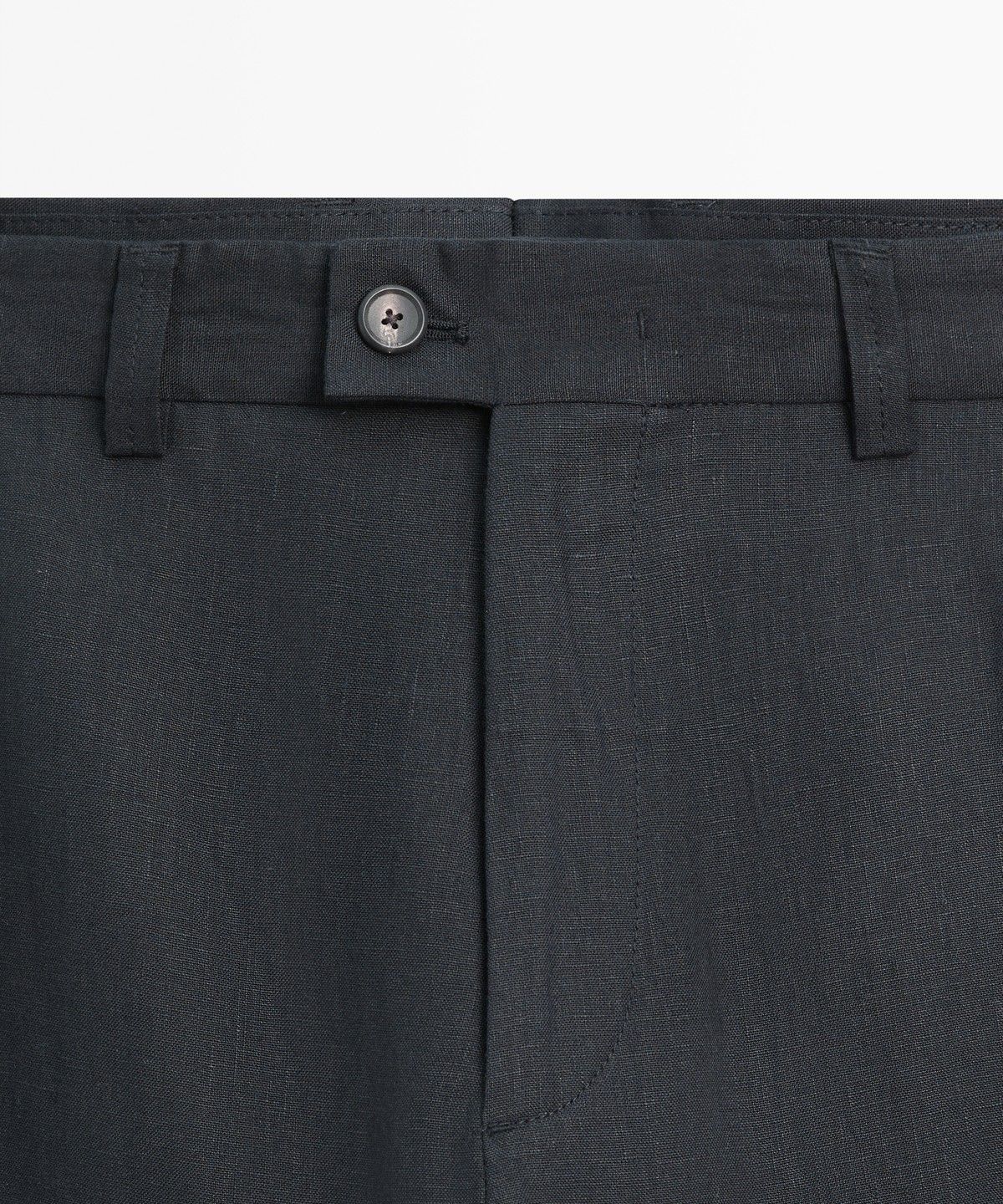 마시모두띠(MASSIMO DUTTI) 린넨 스트레이트 핏 팬츠