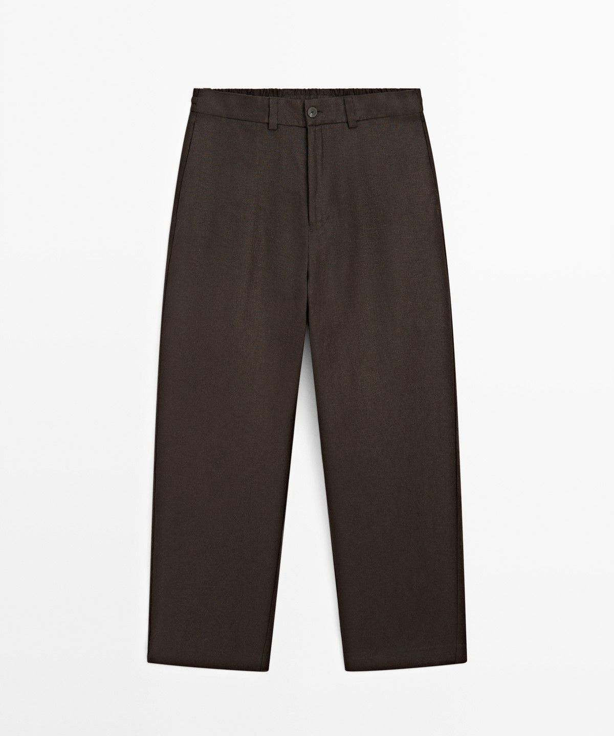 마시모두띠(MASSIMO DUTTI) 토탈 룩 100% 린넨 팬츠