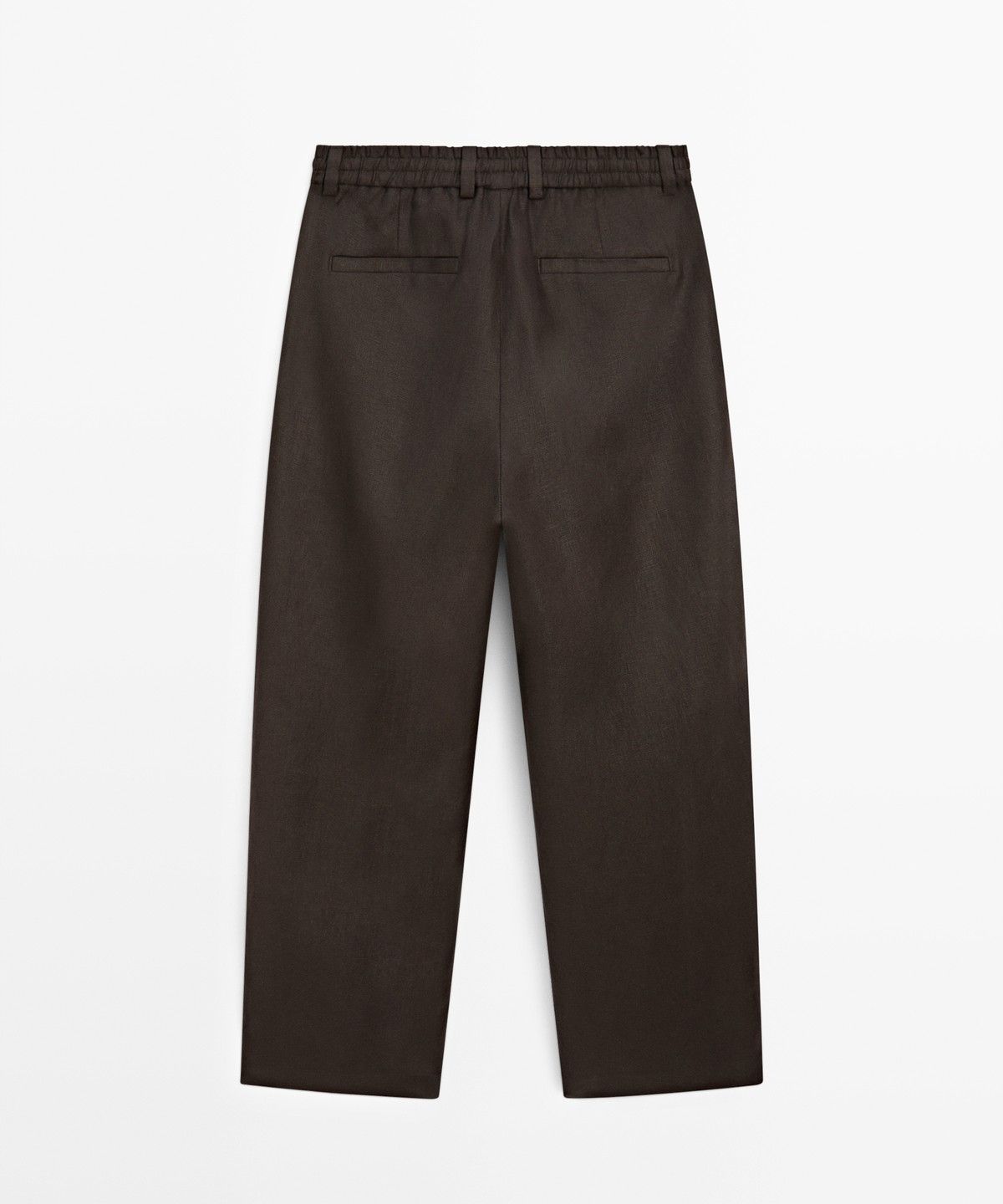 마시모두띠(MASSIMO DUTTI) 토탈 룩 100% 린넨 팬츠