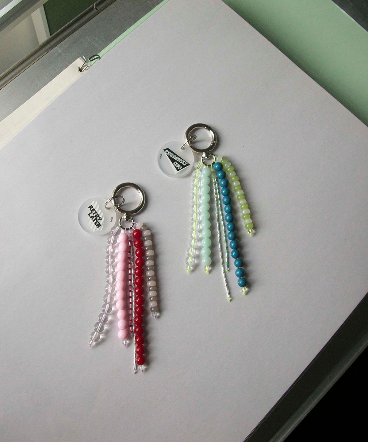 에이치와이비(HYB) RING RING KEYRING [Pinky]