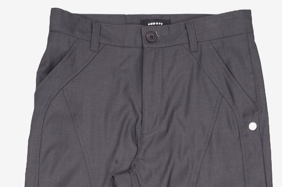 애드오프(ADDOFF) FRAGMENT PANTS CHARCOAL 46