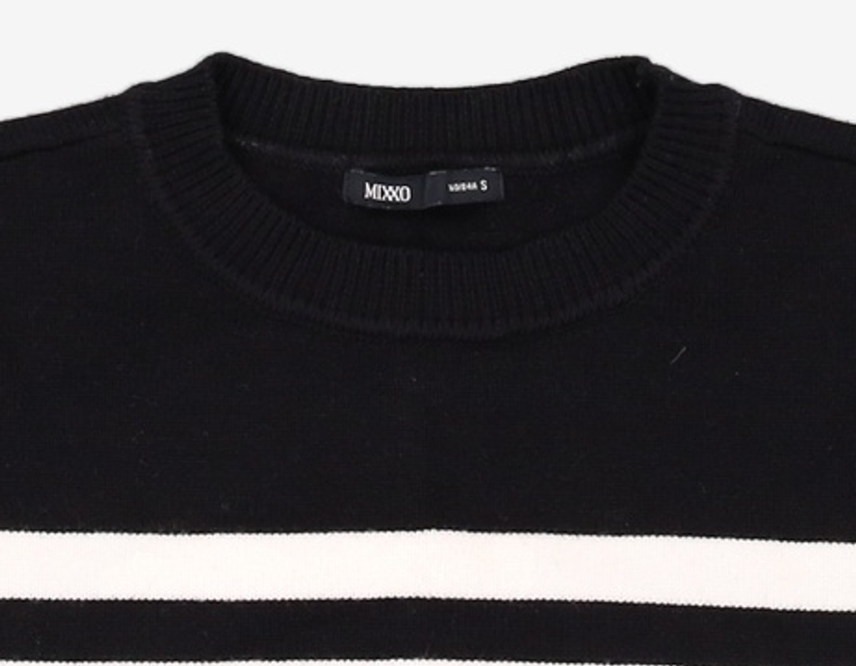 미쏘(MIXXO) 스트라이프 풀오버_MIWKAF311T S