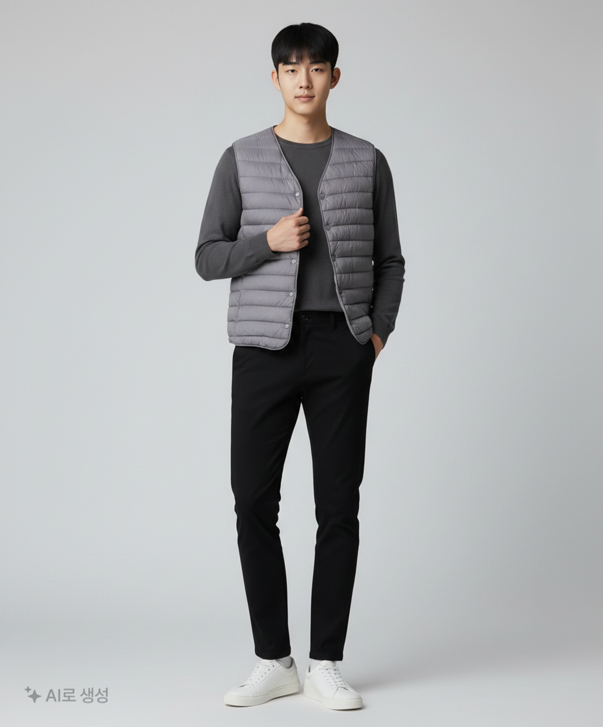 무신사 스탠다드(MUSINSA STANDARD) 패딩 베스트 L