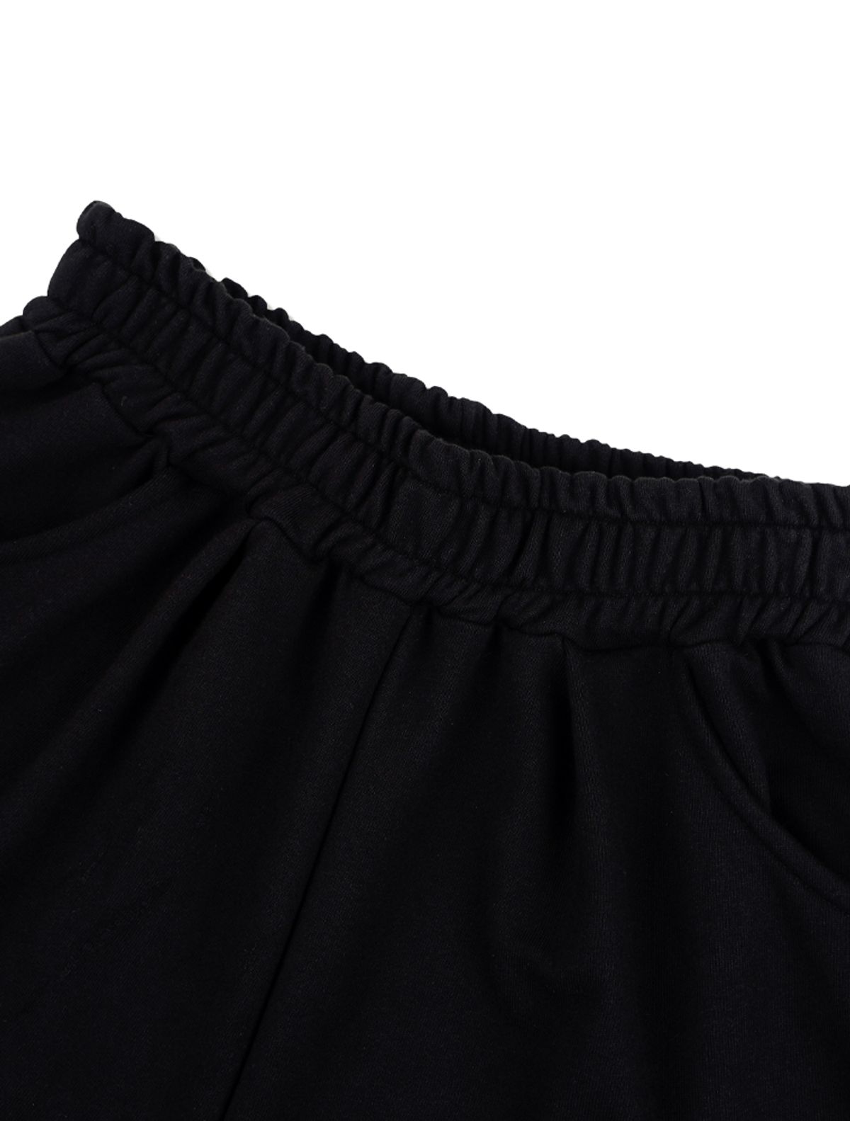 라 메종 스튜디오(LA MAISON STUDIO) SURFING PUPPY BERMUDA SHORTS BLACK(FCG2PT816M)