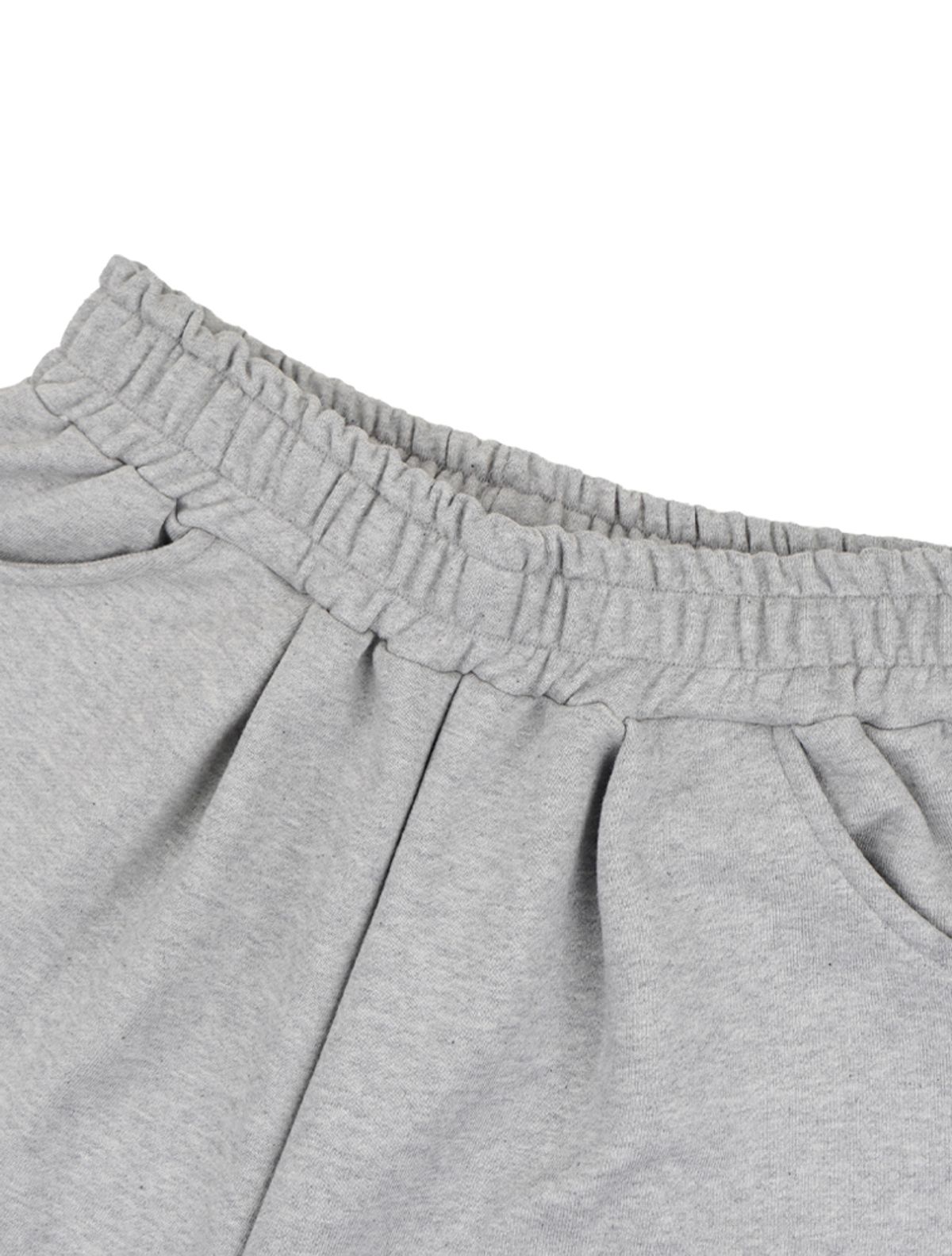 라 메종 스튜디오(LA MAISON STUDIO) SURFING PUPPY BERMUDA SHORTS MELANGRAY(FCG2PT816M)