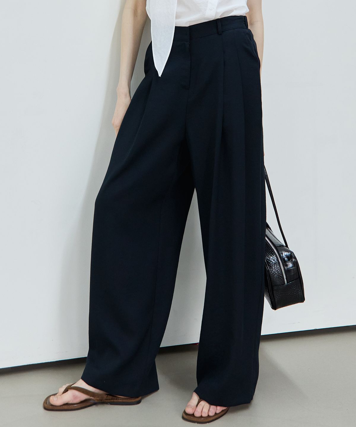 누토프(NUTOFFE) De Pants_Dark Navy