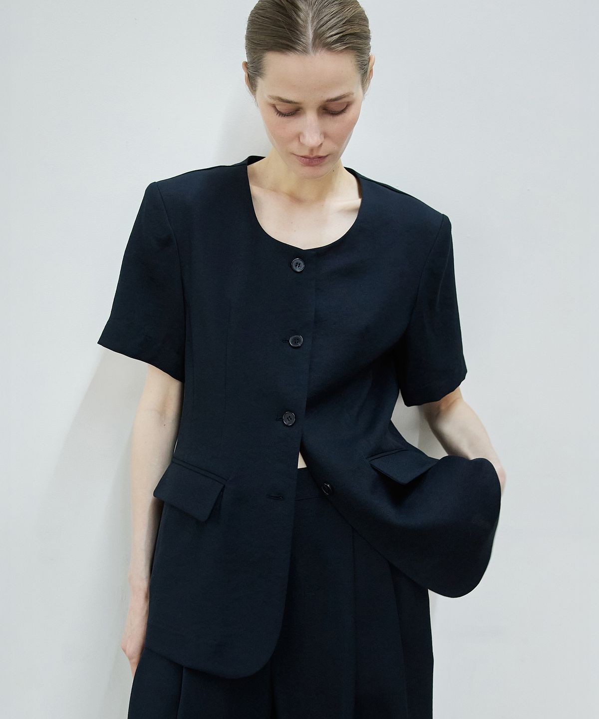 누토프(NUTOFFE) De Jacket_Dark Navy