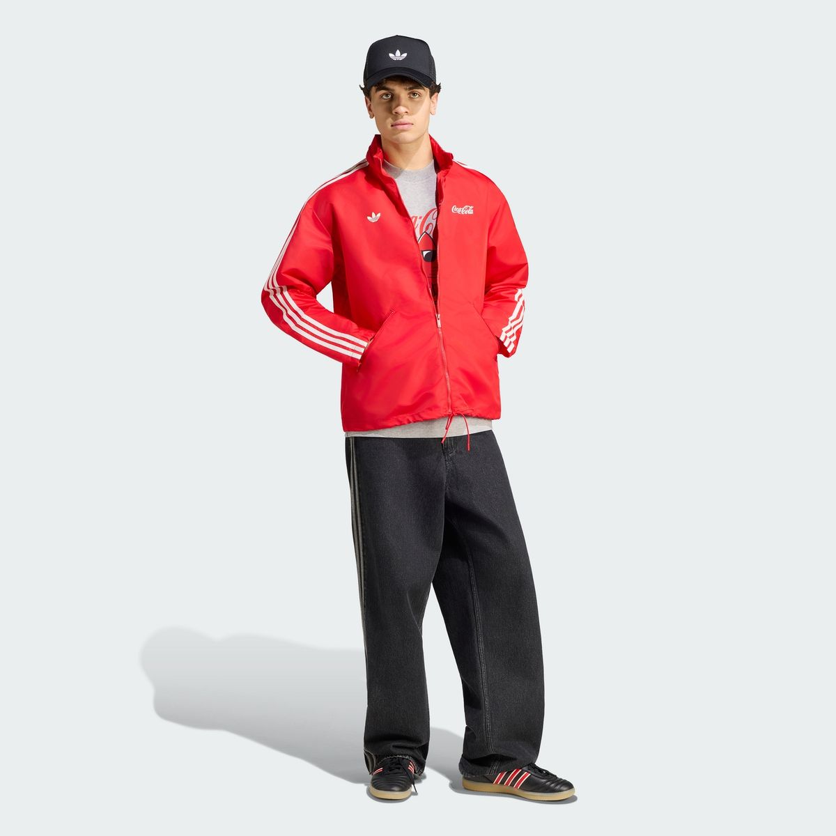 아디다스(ADIDAS) 아디다스X코카콜라 클래식 스포츠 나일론 파카 KY2105