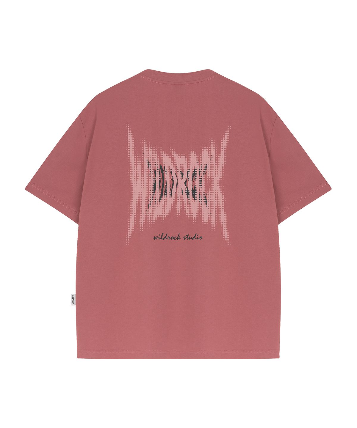 와일드락(WILDROCK) Spike Halftone 쿨코튼 오버핏 반팔 티셔츠