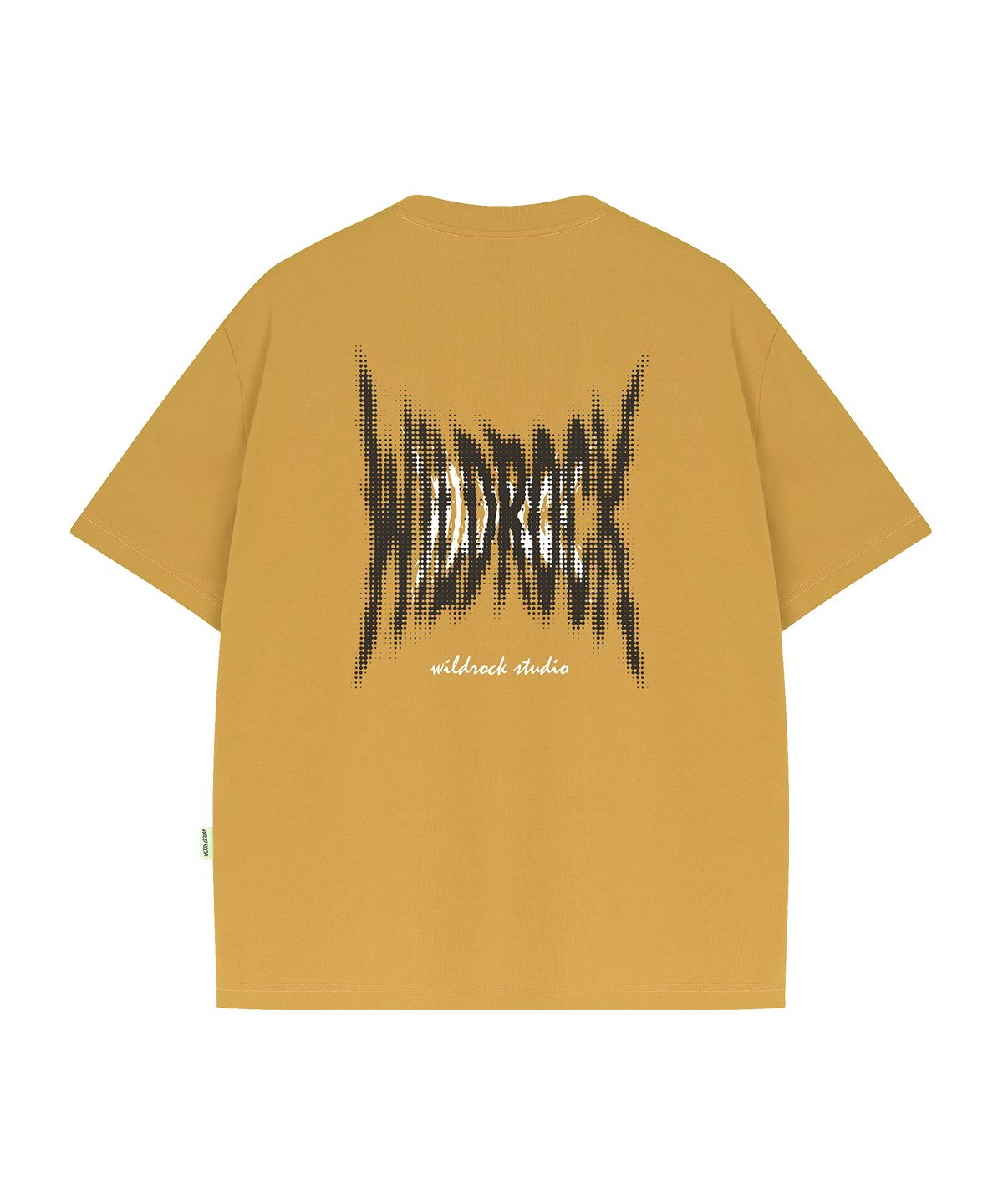 와일드락(WILDROCK) Spike Halftone 쿨코튼 오버핏 반팔 티셔츠