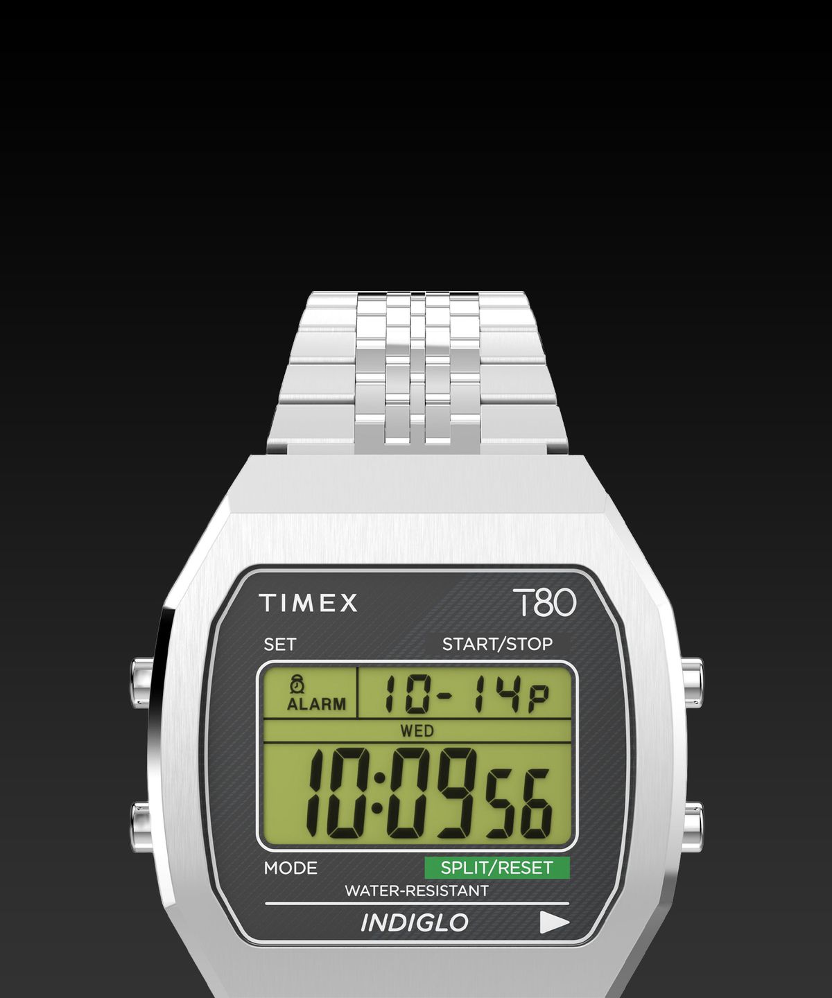 타이맥스(TIMEX) T80 레트로 디지털 전자손목시계 36mm