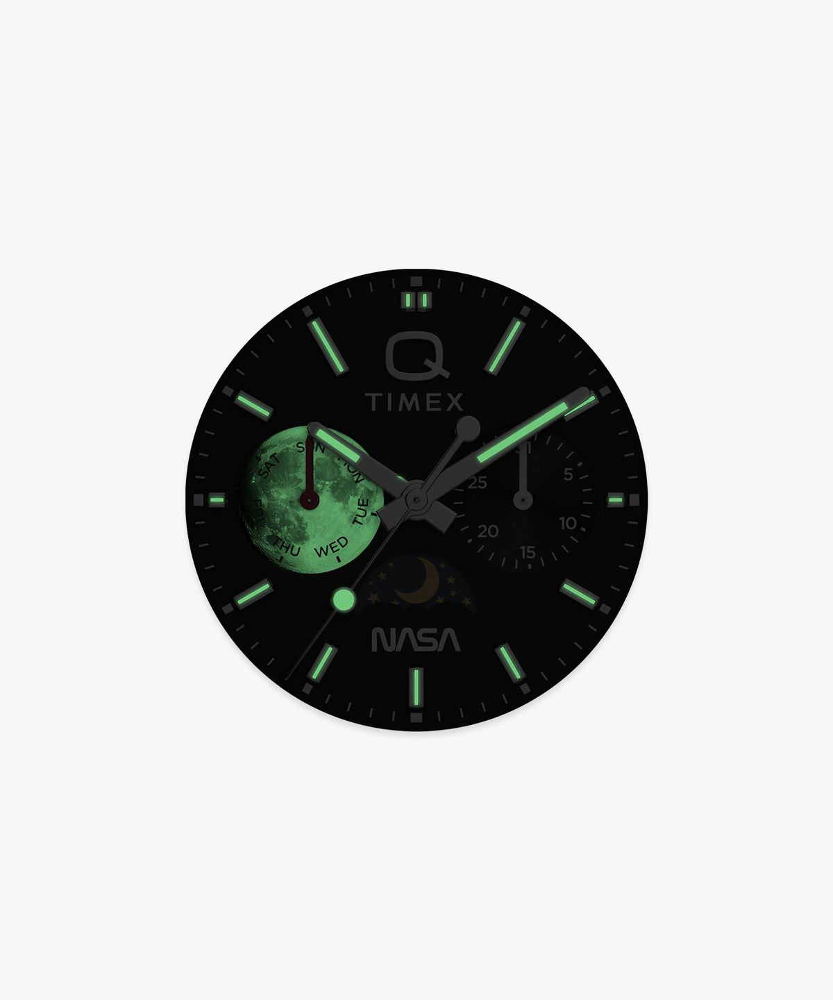 타이맥스(TIMEX) 타이맥스 x NASA Q TIMEX 빈티지 메탈워치 40mm