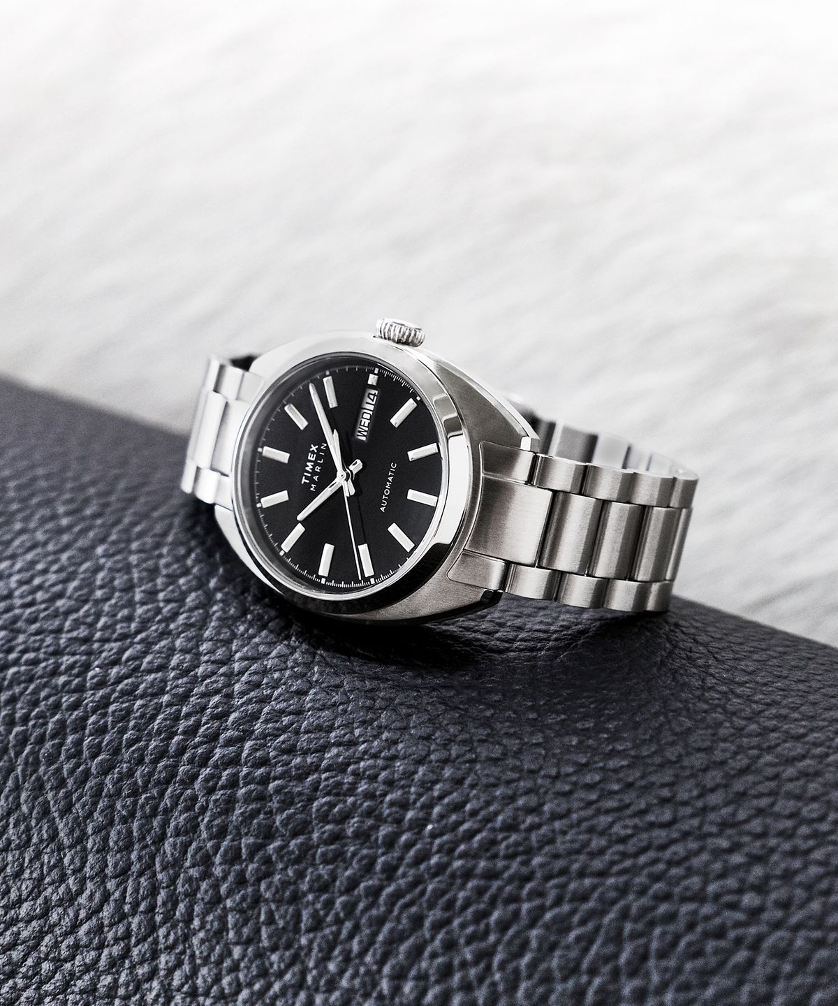 타이맥스(TIMEX) 멀린 드레이퍼 오토매틱 스틸시계 37mm