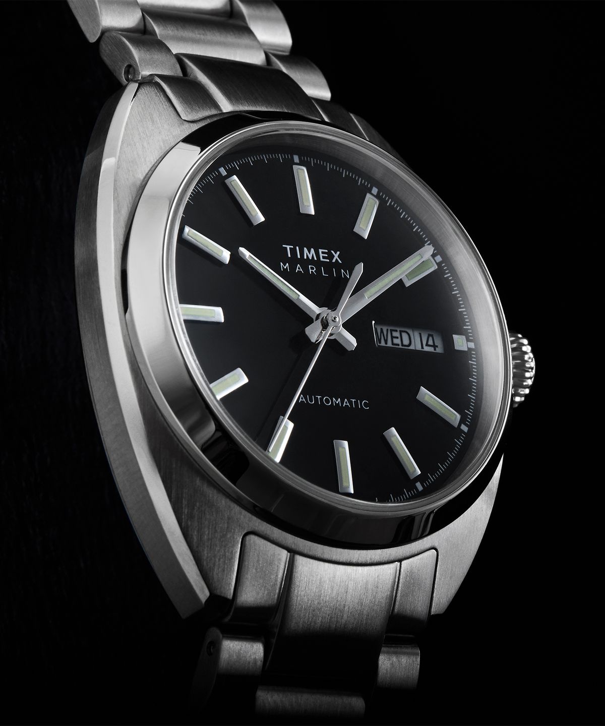 타이맥스(TIMEX) 멀린 드레이퍼 오토매틱 스틸시계 37mm