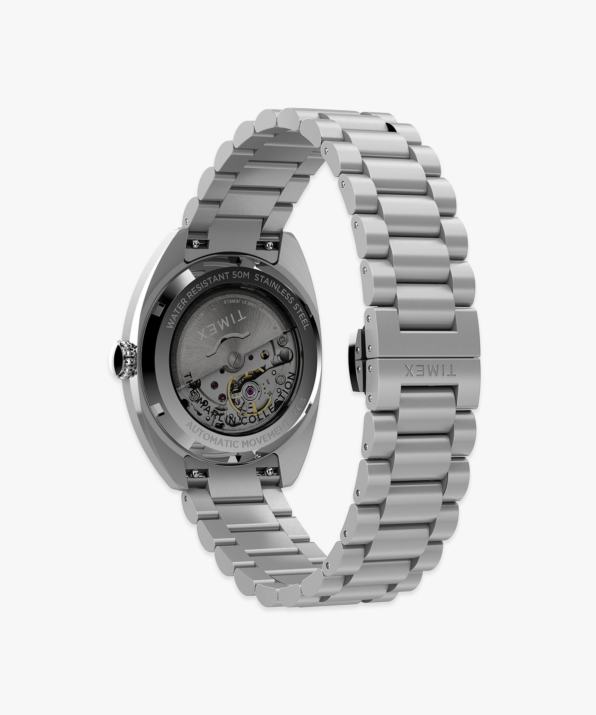 타이맥스(TIMEX) 멀린 드레이퍼 오토매틱 스틸시계 37mm