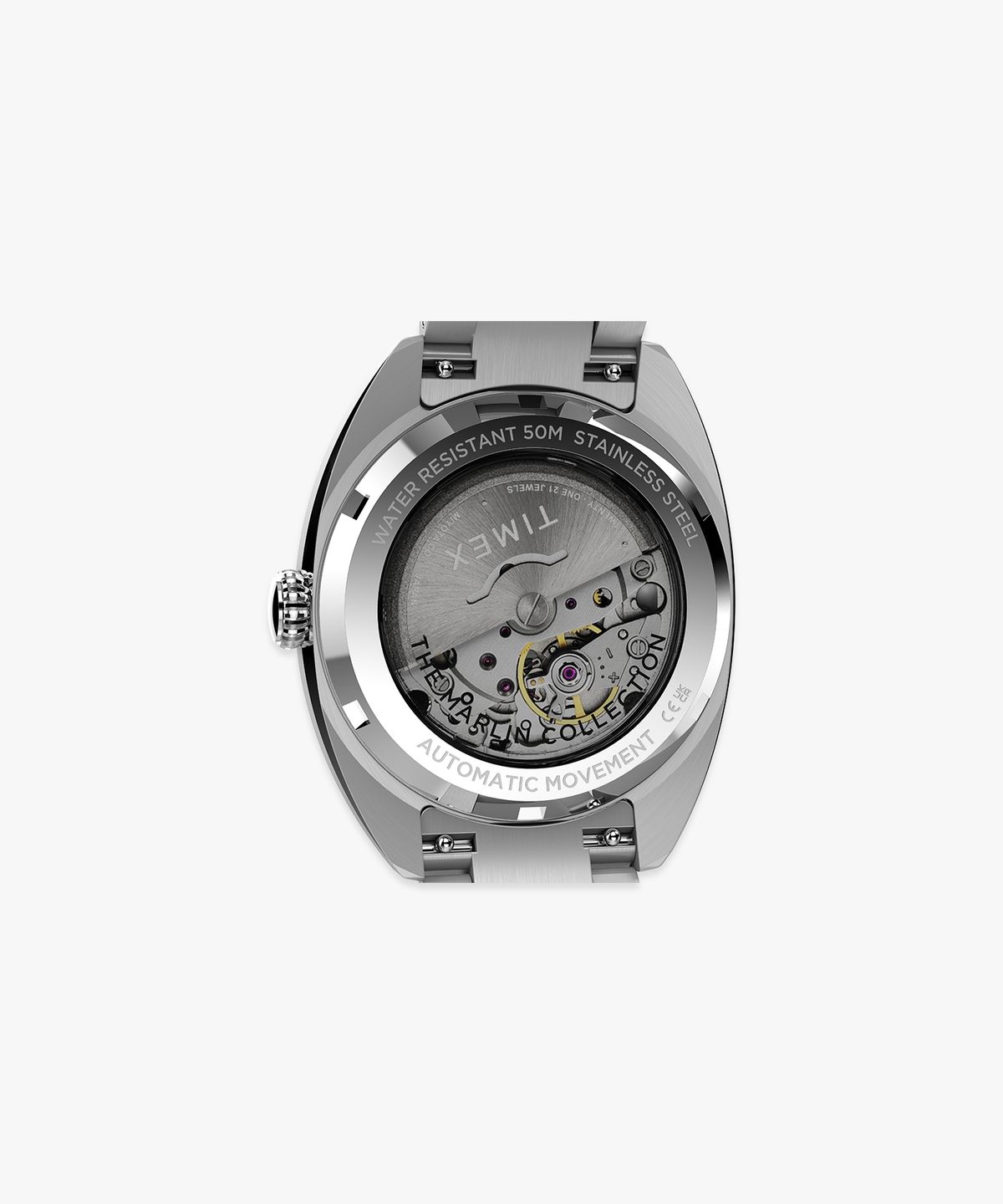 타이맥스(TIMEX) 멀린 드레이퍼 오토매틱 스틸시계 37mm