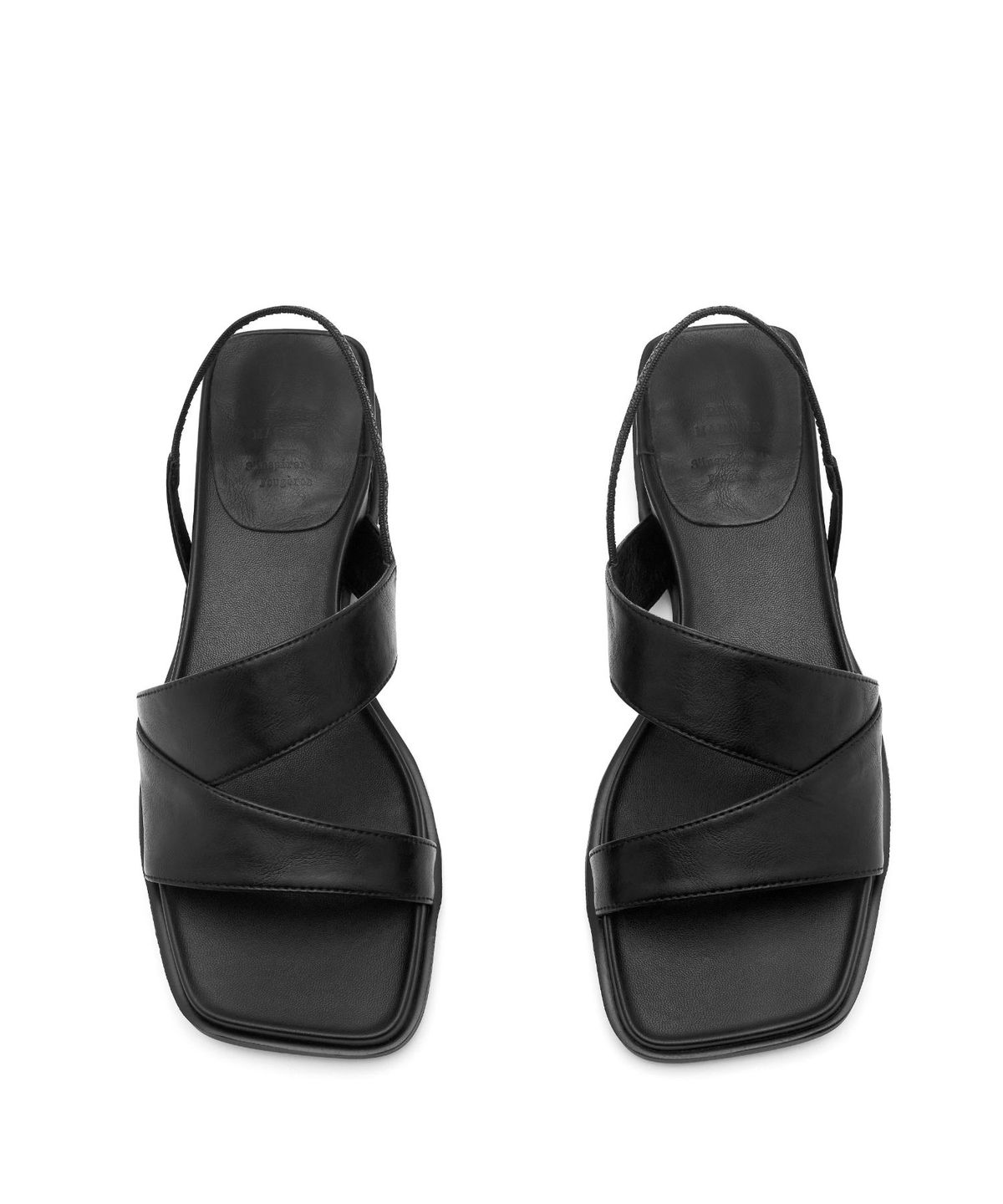 아삐에 마르슈(APIED MARCHE) Nuage 크로킹 양가죽 샌들 3.5cm -PM3036 (3color)