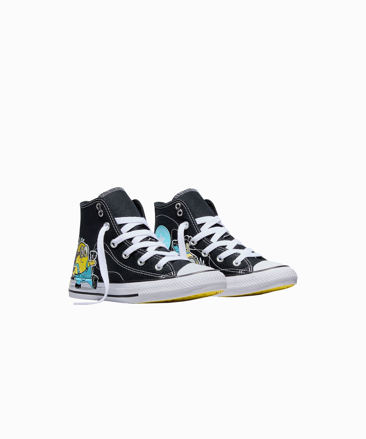 컨버스(CONVERSE) 컨버스 X 미니언즈 척테일러 올스타 키즈 블랙 A21406C