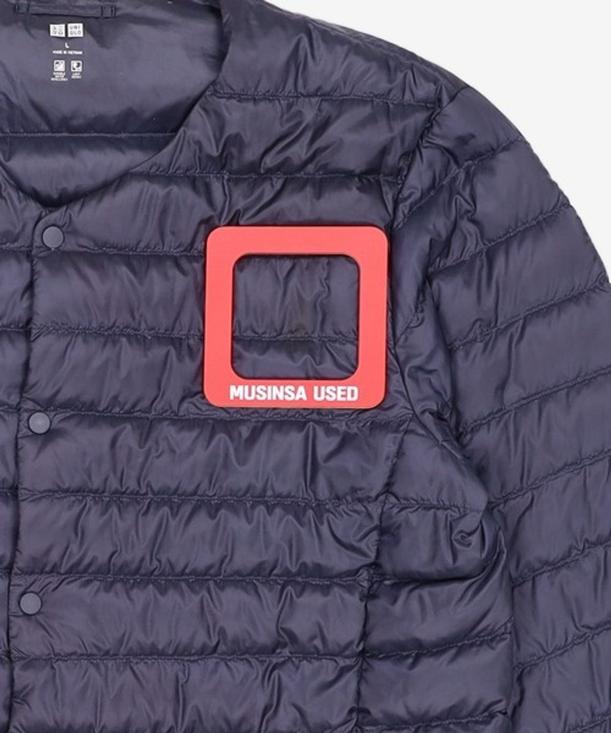 유니클로(UNIQLO) 숏 패딩/숏 헤비 아우터 L