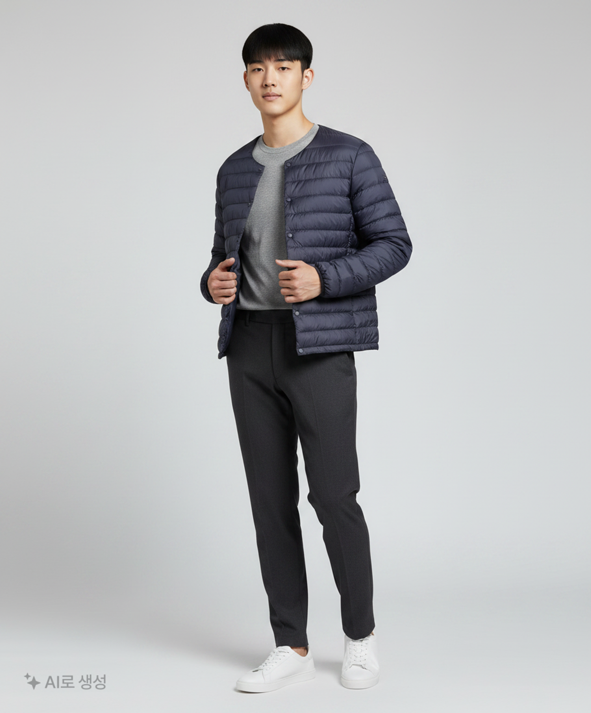 유니클로(UNIQLO) 숏 패딩/숏 헤비 아우터 L
