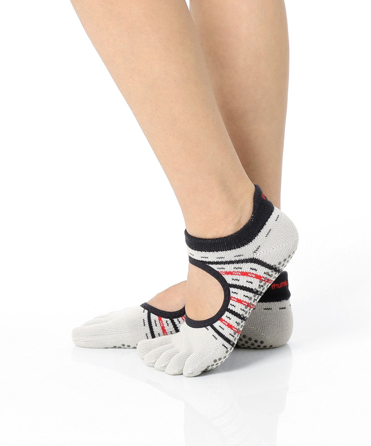 떰토(THUMBTOE) Knit 필라테스 양말 토삭스 미끄럼방지 삭스