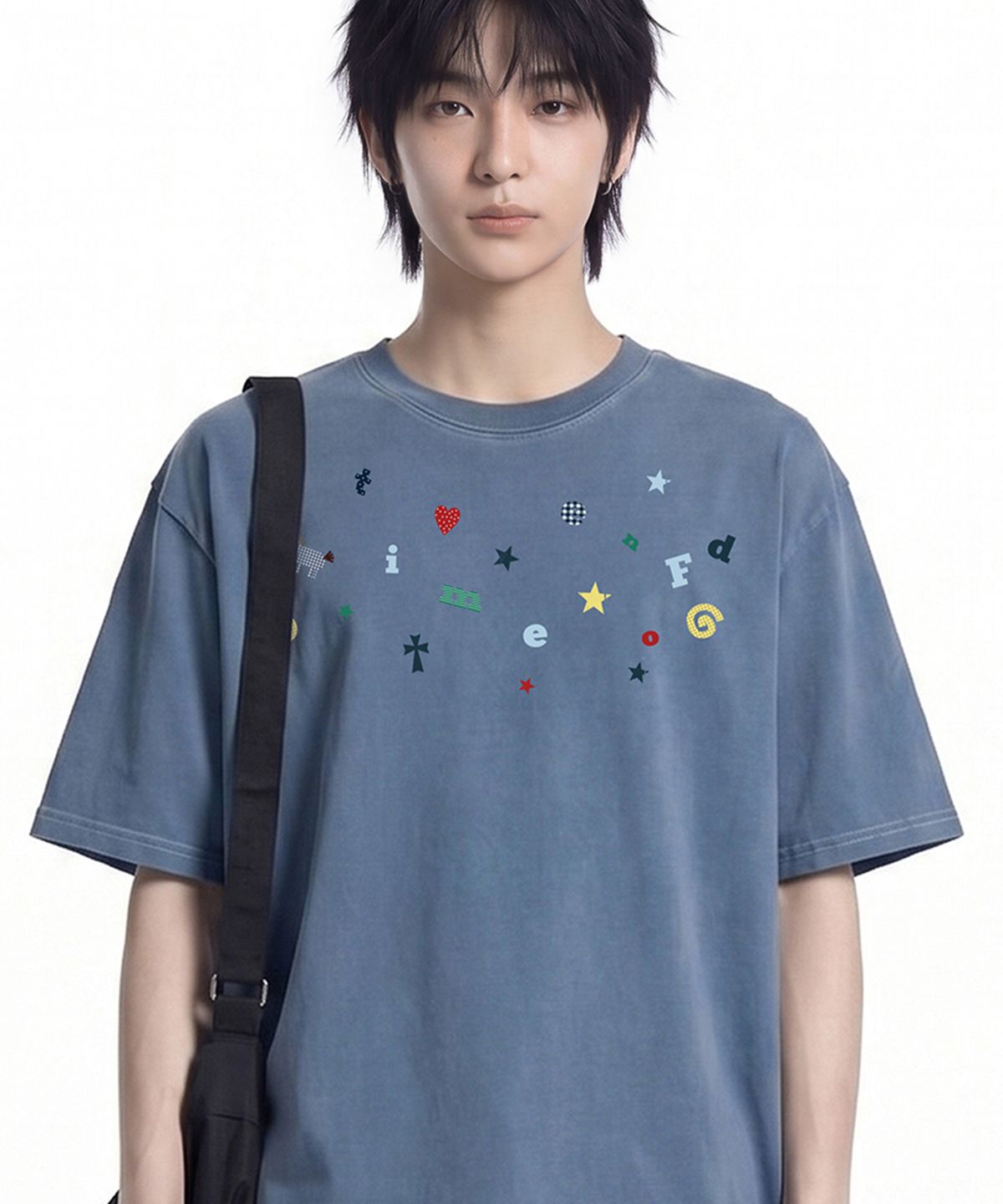 그레이버(GRAVER) [UNISEX]SMALL THING 피그먼트반팔티_2color