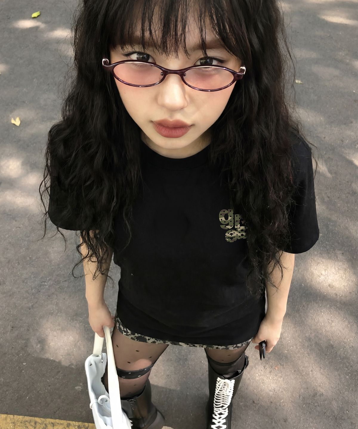 그레이버(GRAVER) [UNISEX]스몰 GRAE-S CAMO 반팔티_3color
