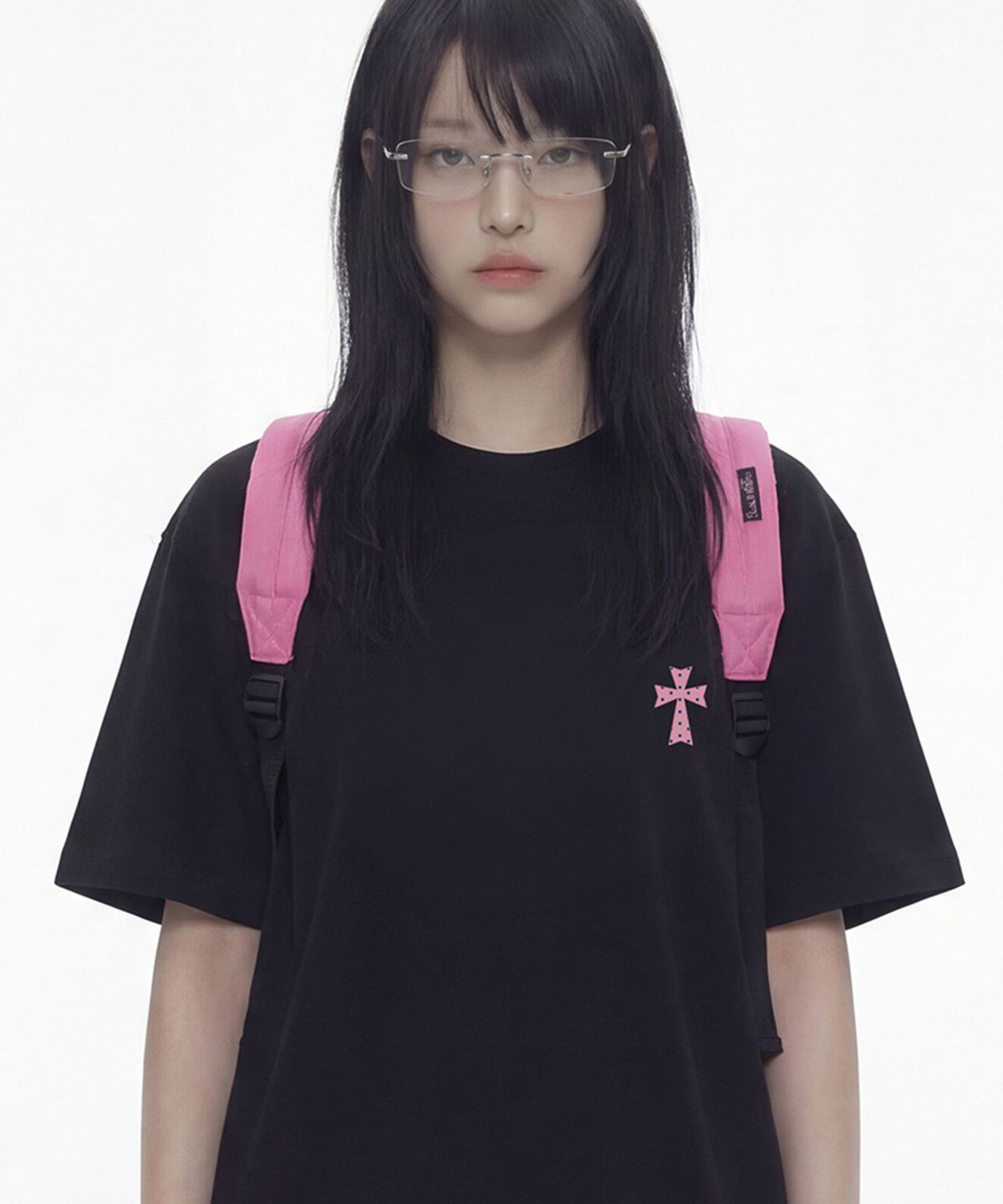 그레이버(GRAVER) [UNISEX]스몰 DOT CROSS 반팔티_3color