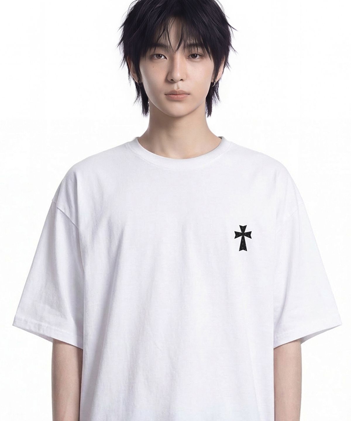 그레이버(GRAVER) [UNISEX]스몰 DOT CROSS 반팔티_3color