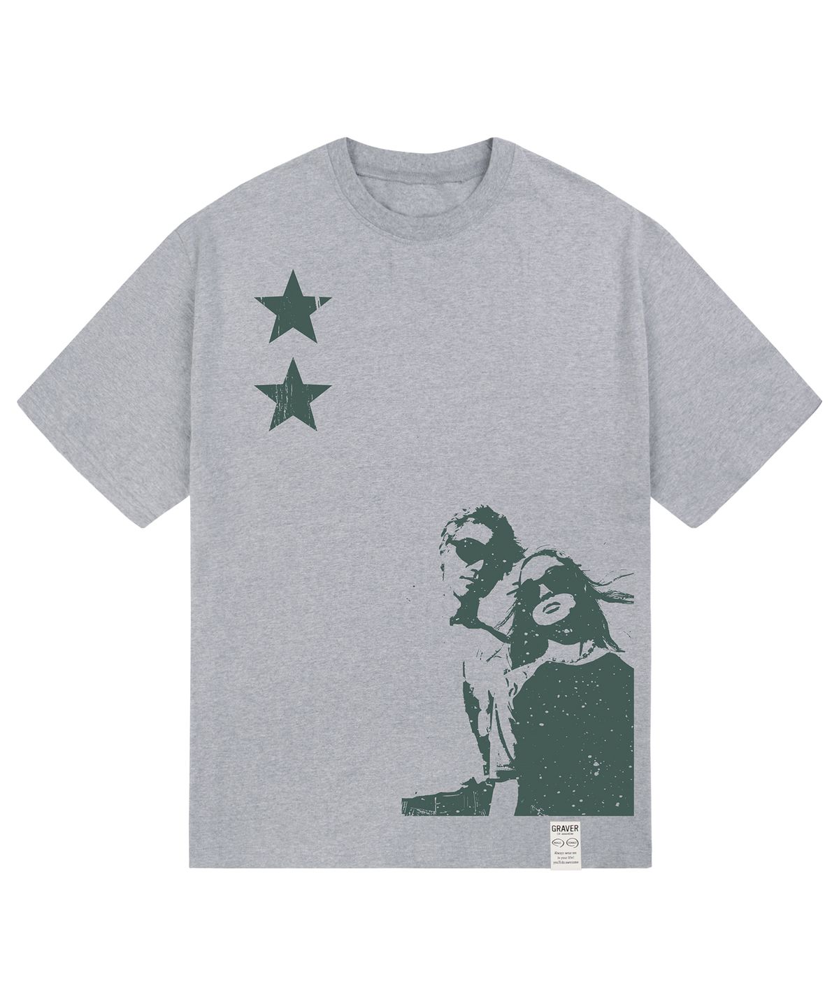그레이버(GRAVER) [UNISEX]STAR2 반팔티_6color