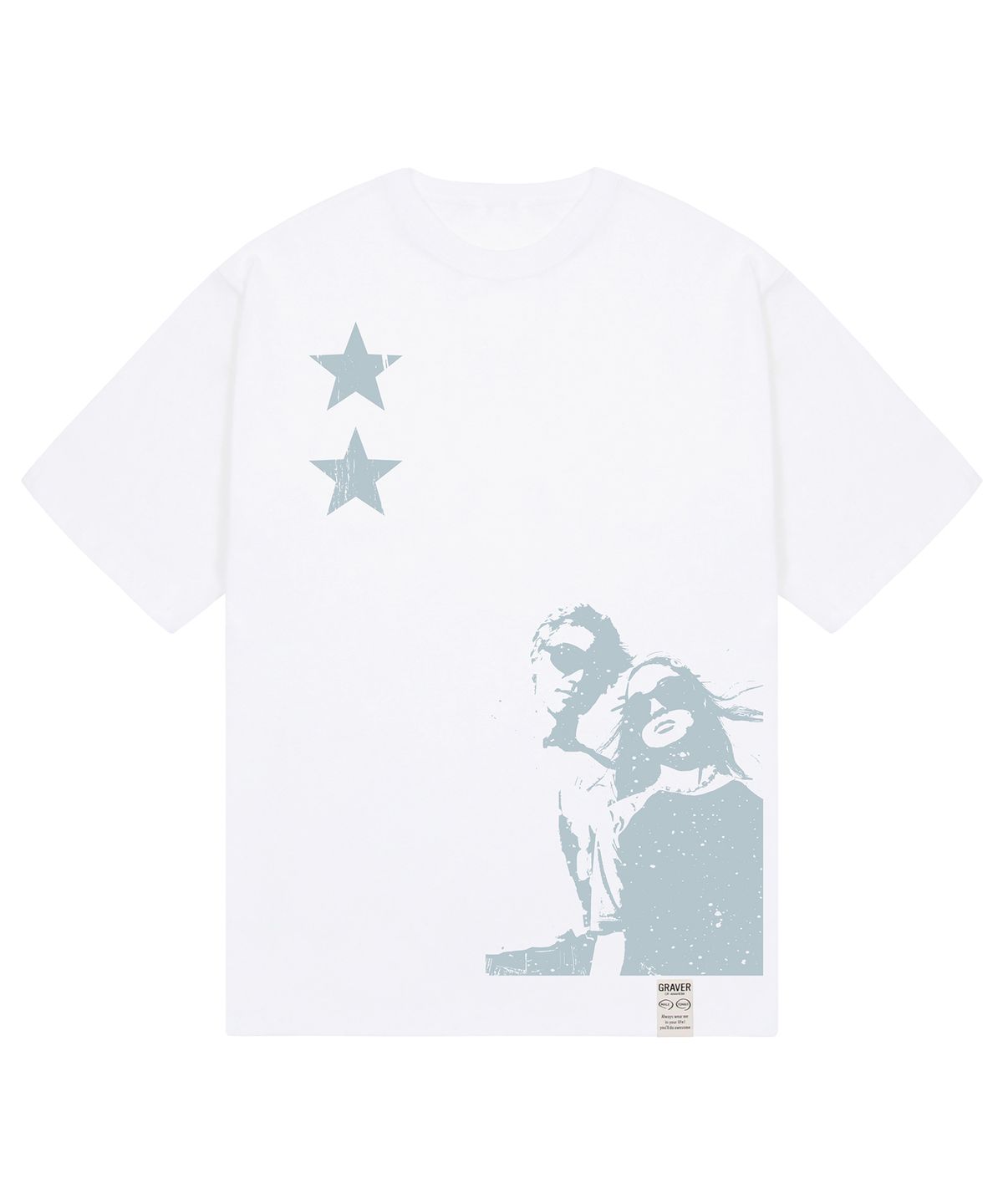 그레이버(GRAVER) [UNISEX]STAR2 반팔티_6color
