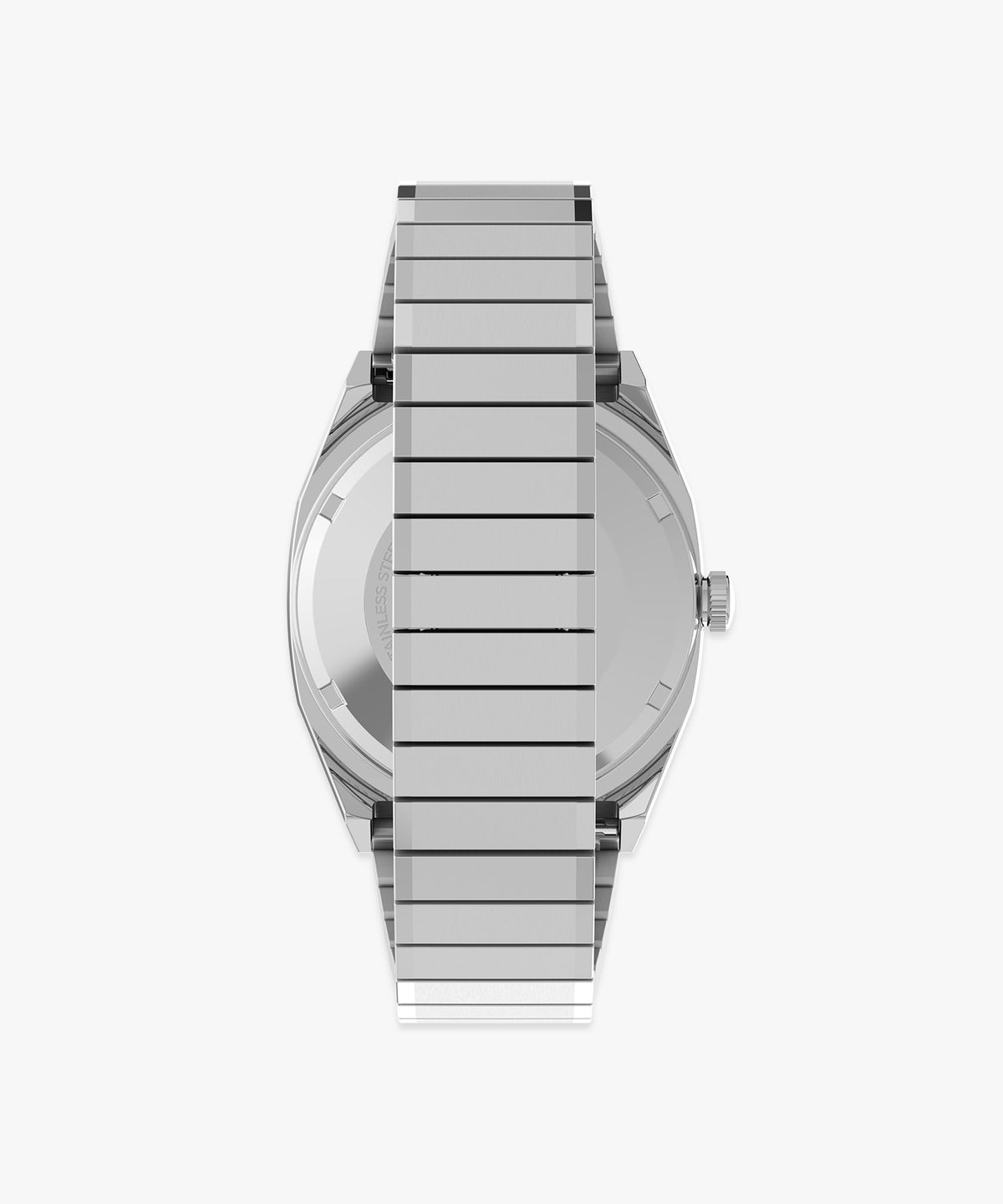 타이맥스(TIMEX) E라인 오토매틱 1983 리이슈 실버 메탈시계 34mm