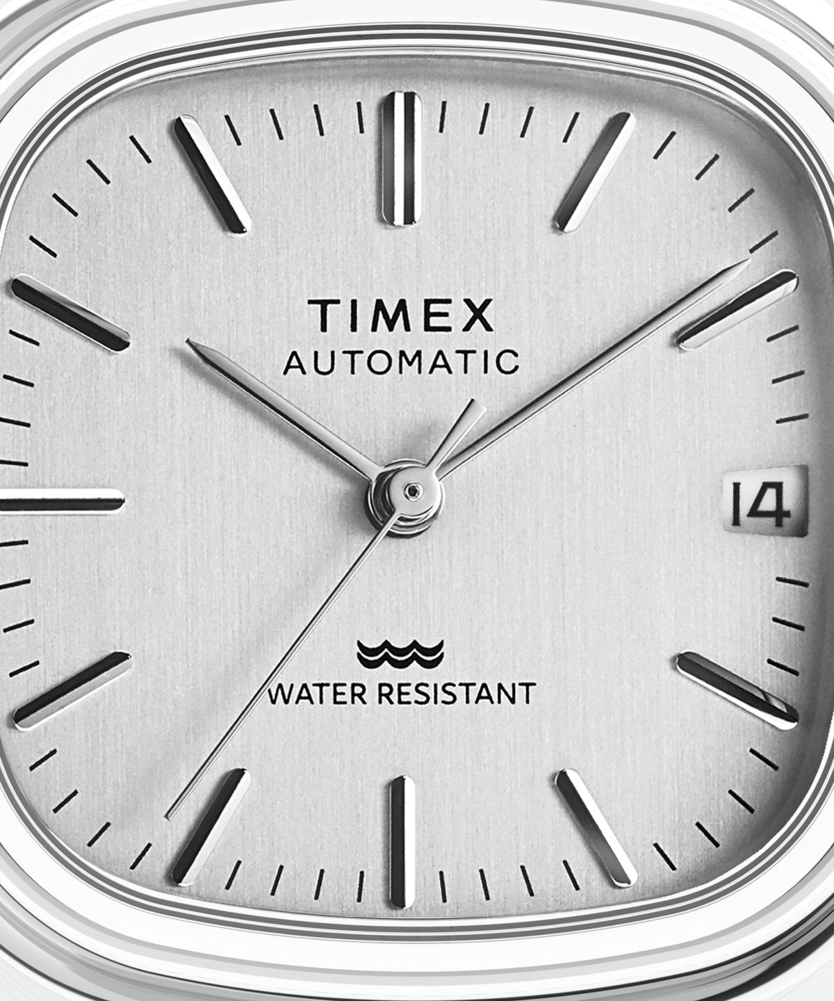 타이맥스(TIMEX) E라인 오토매틱 1983 리이슈 실버 메탈시계 34mm