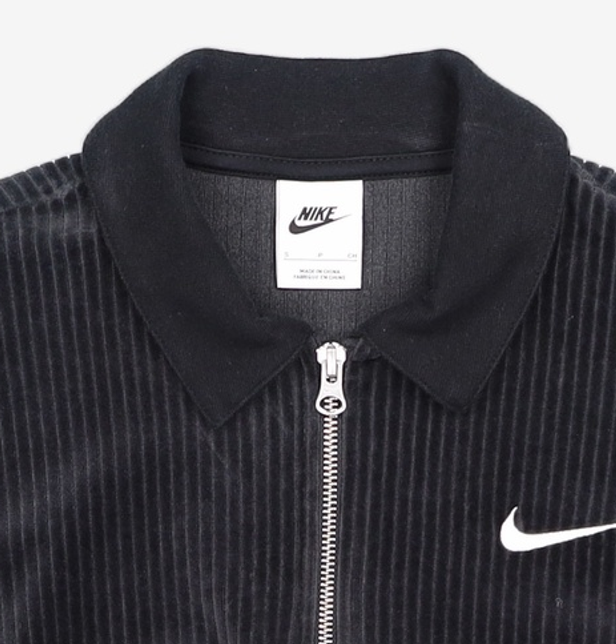 나이키(NIKE) 스포츠웨어 벨루어 쿼터집 탑 W - 블랙:세일 / DQ5939-010 S