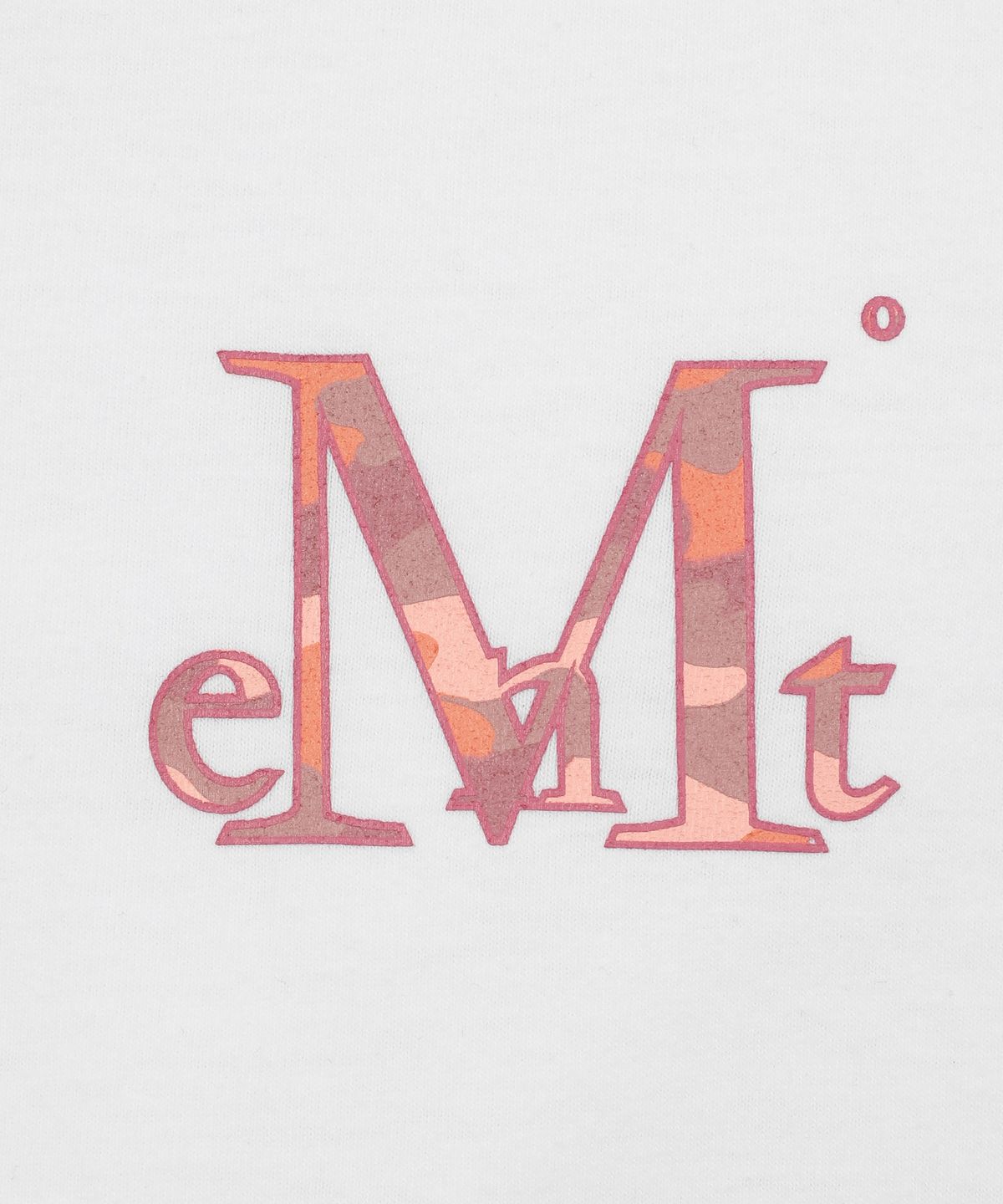 무센트(MUCENT) 미오브 카모 시그니처 로고 롱 슬리브 티 (2컬러)