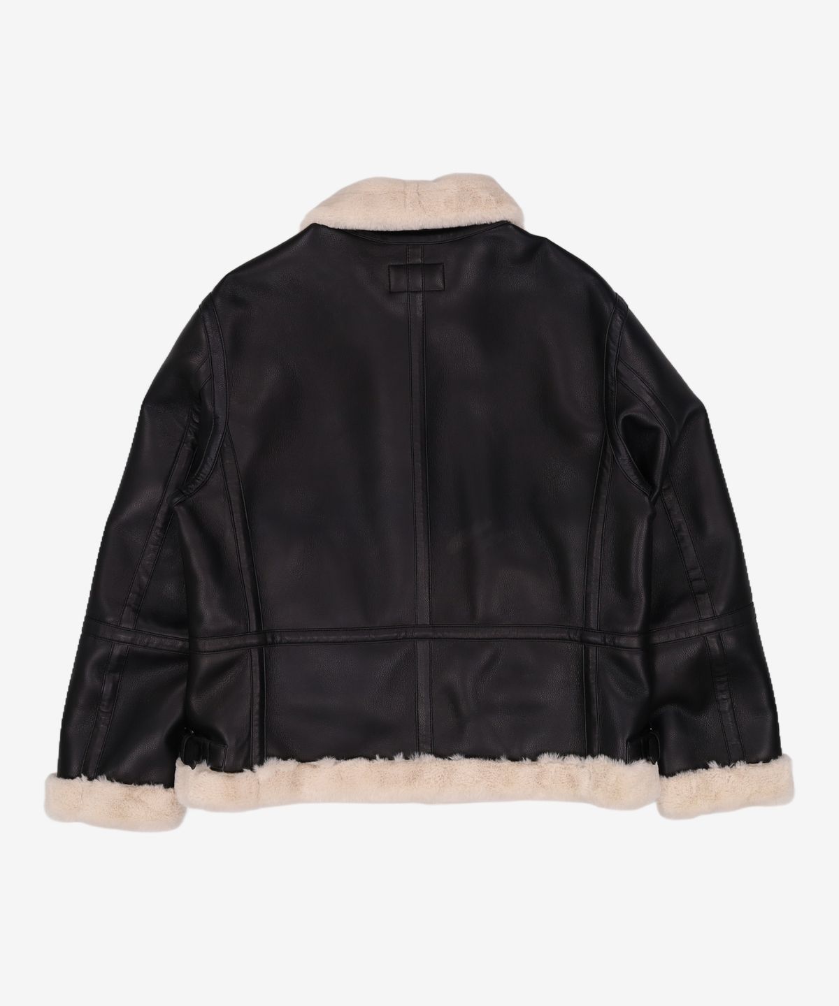 더니트컴퍼니(THEKNITCOMPANY) 에코 레더 무스탕 B-3 자켓 2color M