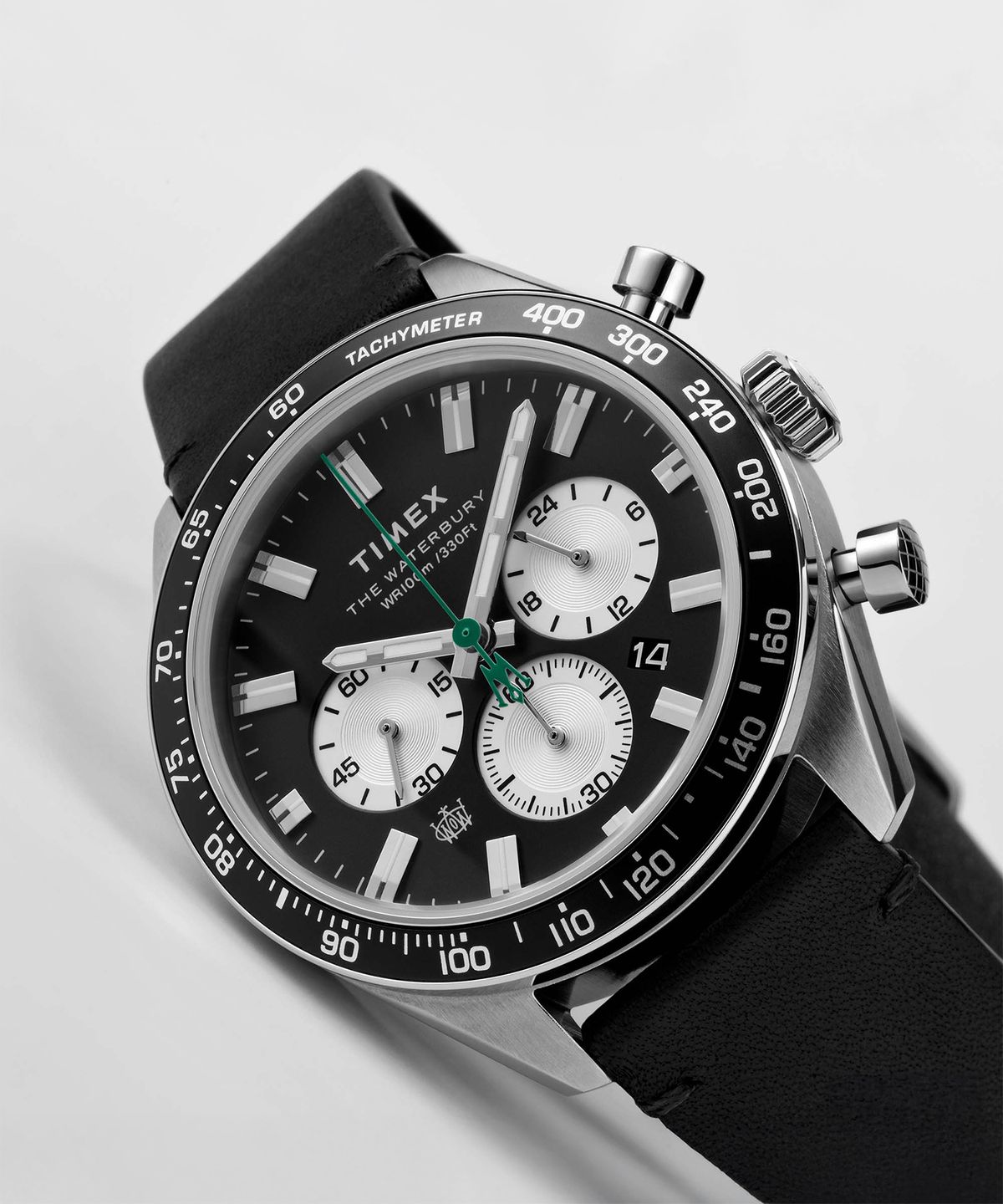 타이맥스(TIMEX) 워터베리 크로노그래프 남자가죽시계 41mm