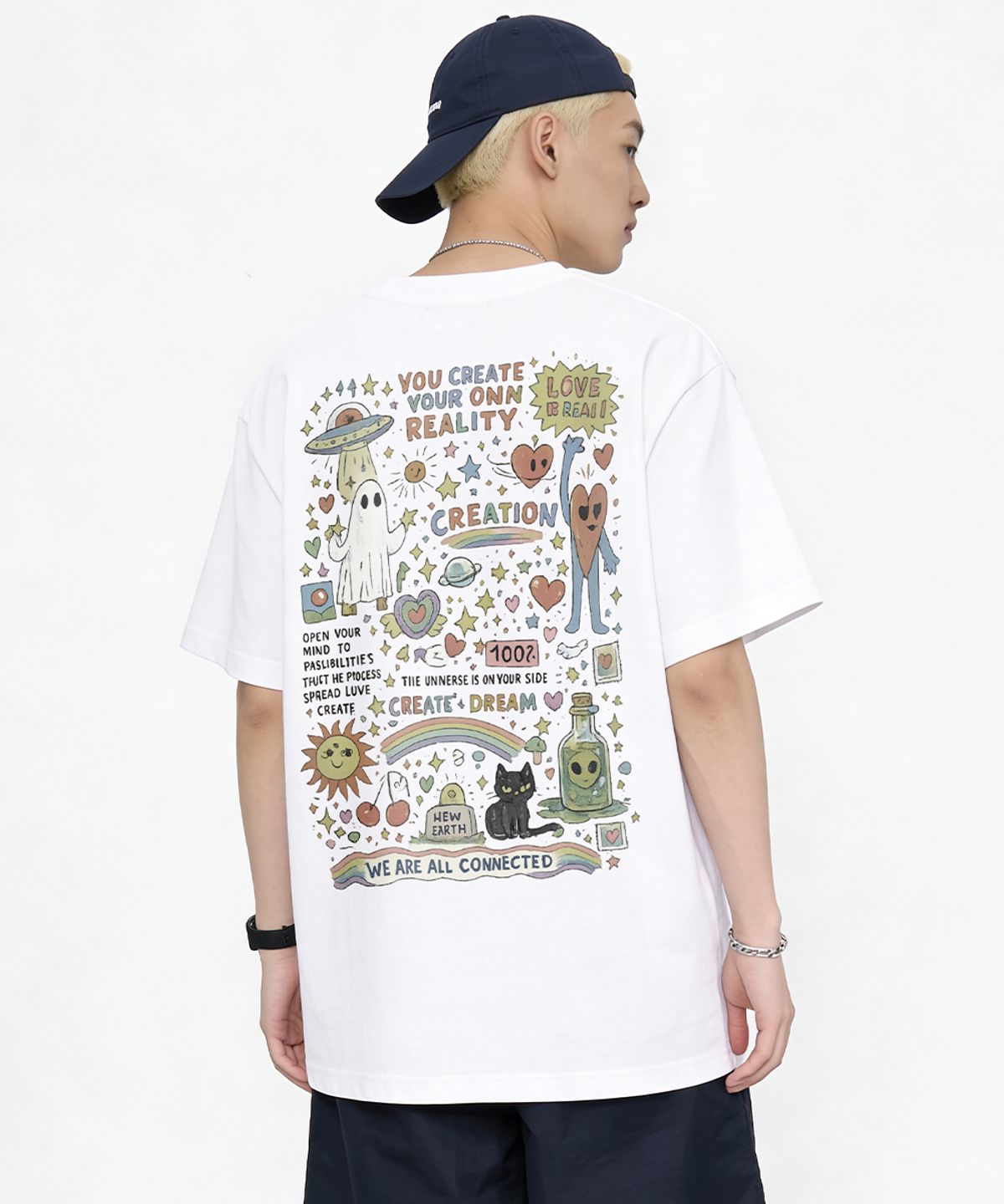 아티스트웨어(ARTISTWEAR) [ATW] 고스트 유니버스 반팔티 - 2COLOR